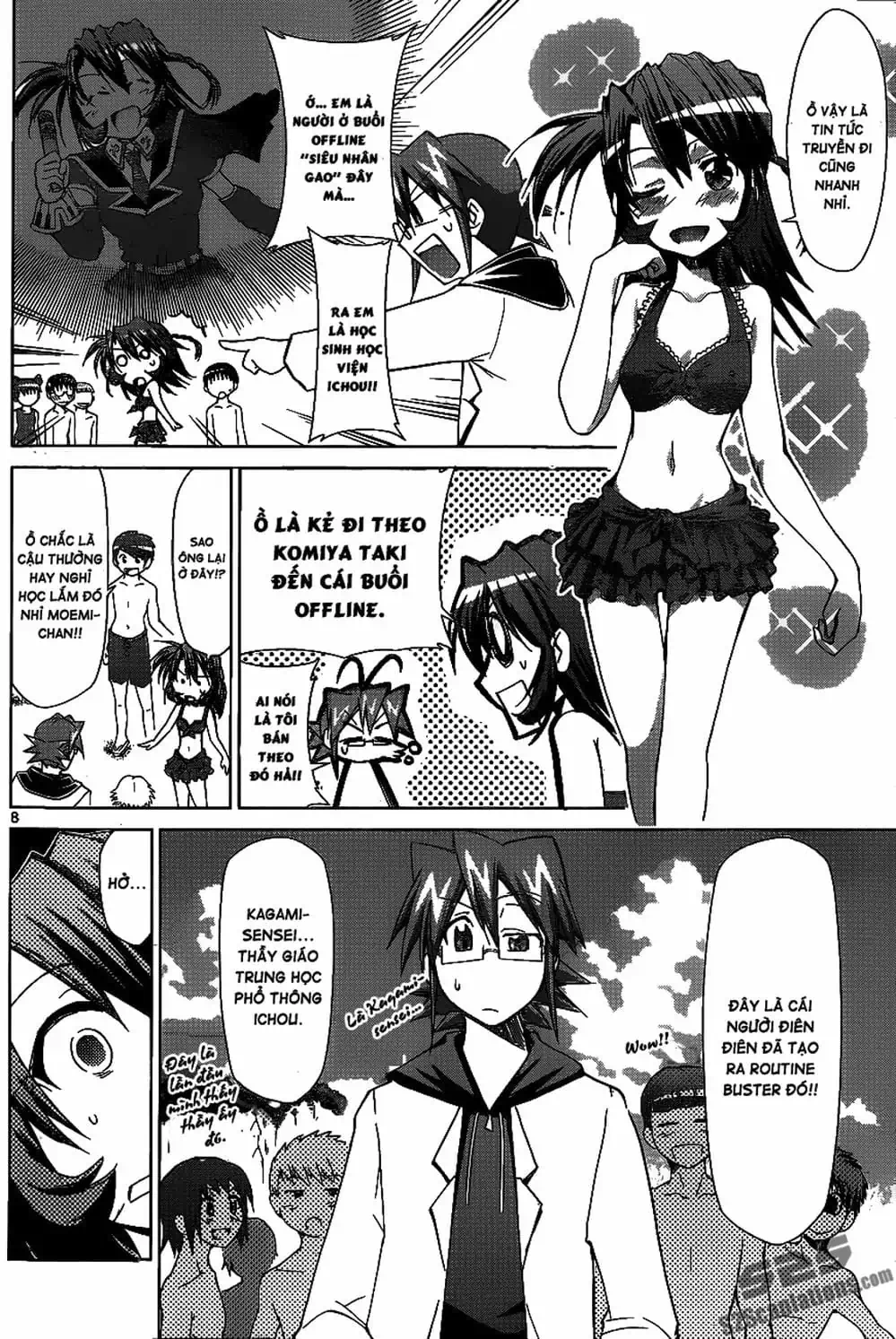 Truyện Tranh Thầy Giáo Lập Dị - Denpa Kyoushi trang 3