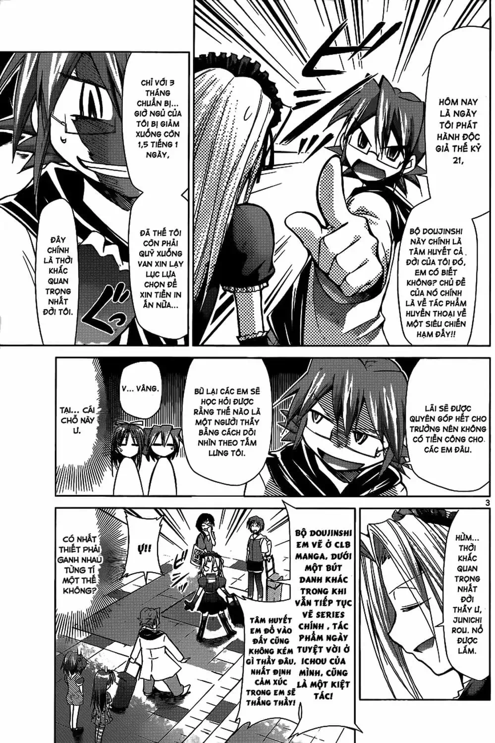 Truyện Tranh Thầy Giáo Lập Dị - Denpa Kyoushi trang 3