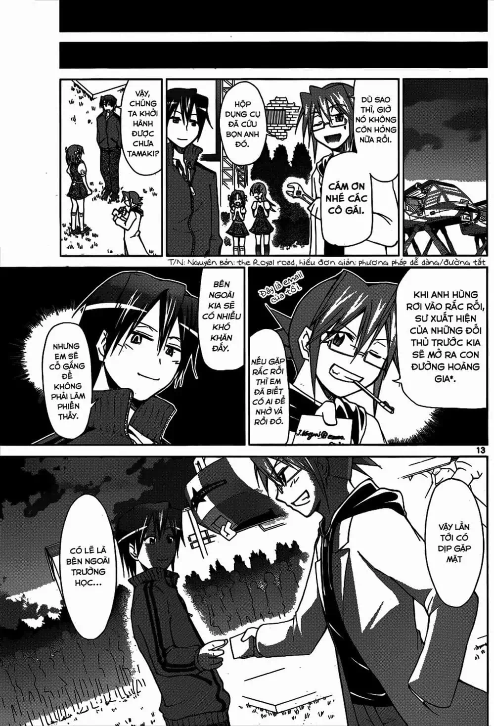 Truyện Tranh Thầy Giáo Lập Dị - Denpa Kyoushi trang 3