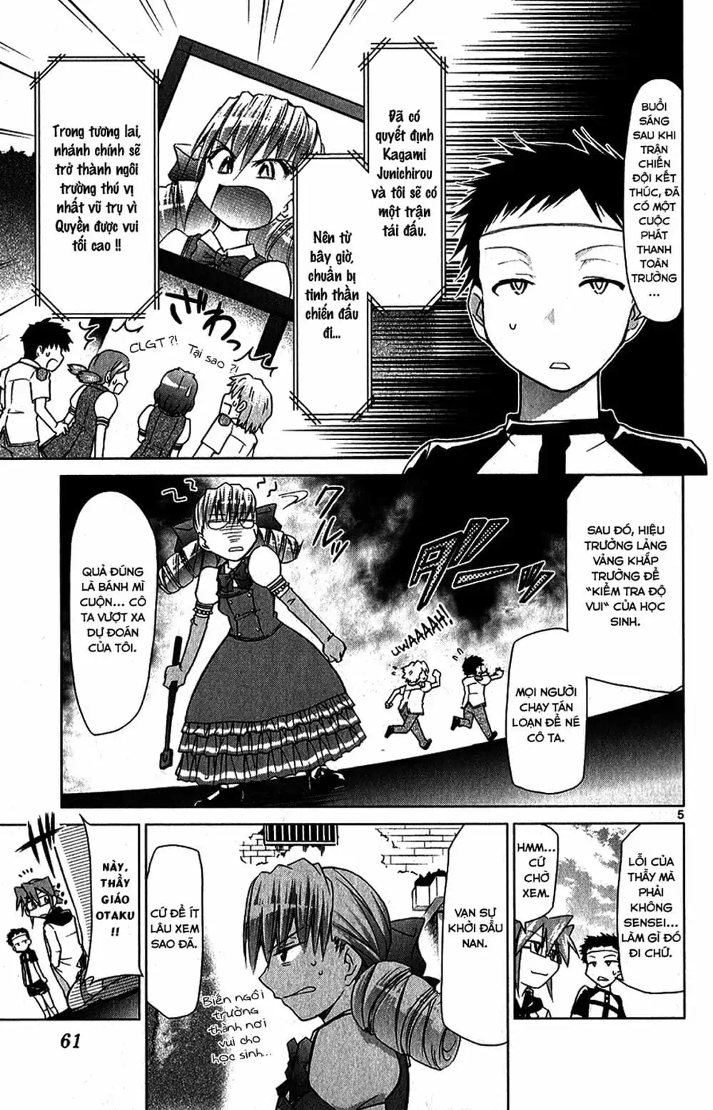 Truyện Tranh Thầy Giáo Lập Dị - Denpa Kyoushi trang 3