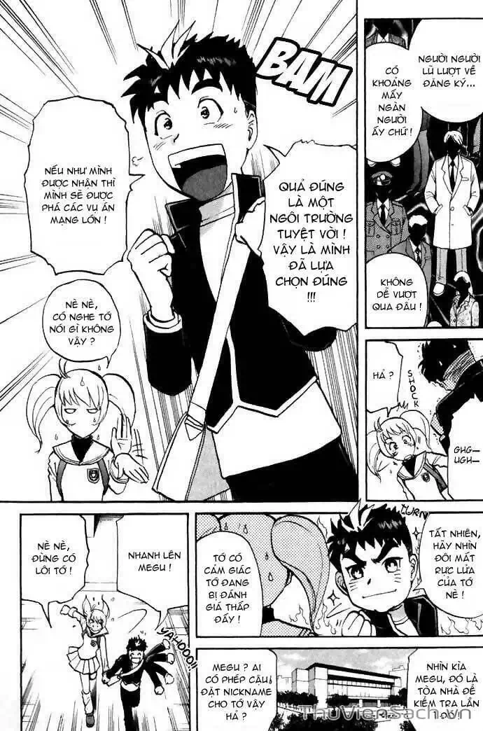 Truyện Tranh Học Viện Thám Tử Q - Detective Academy trang 6