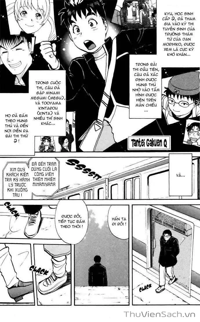 Truyện Tranh Học Viện Thám Tử Q - Detective Academy trang 6