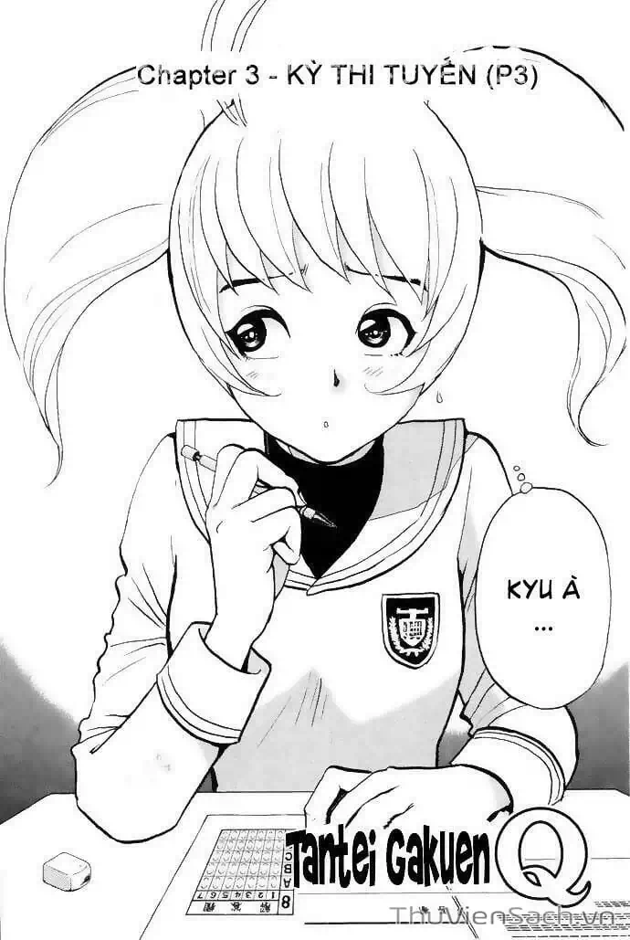 Truyện Tranh Học Viện Thám Tử Q - Detective Academy trang 6