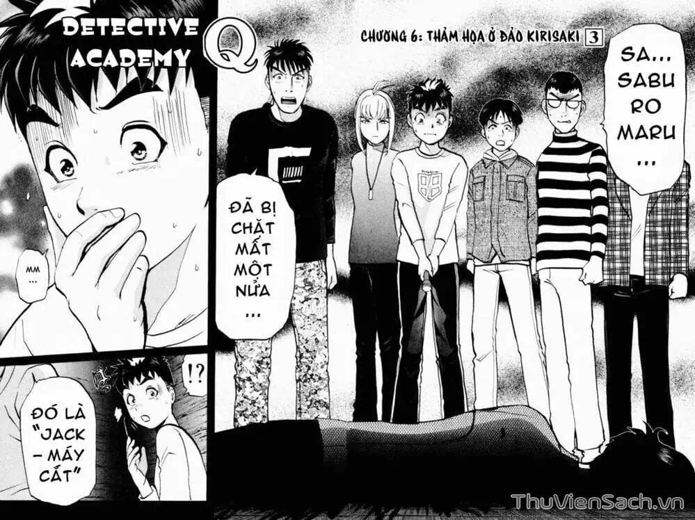 Truyện Tranh Học Viện Thám Tử Q - Detective Academy trang 6