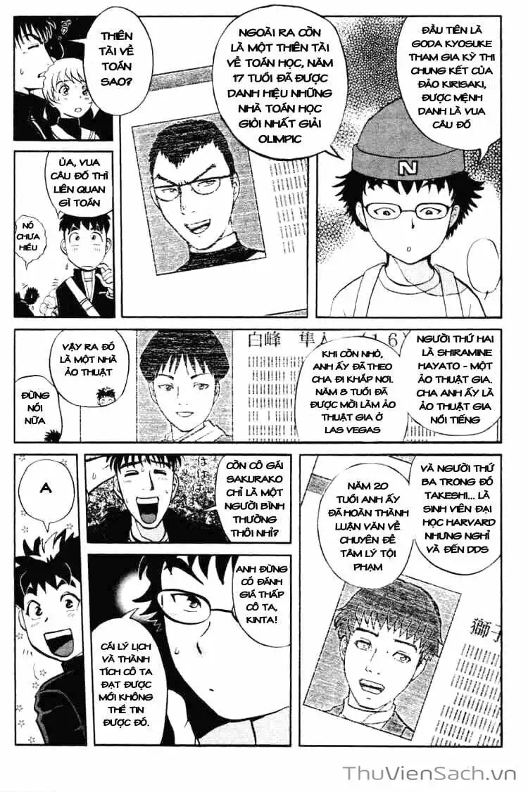 Truyện Tranh Học Viện Thám Tử Q - Detective Academy trang 6