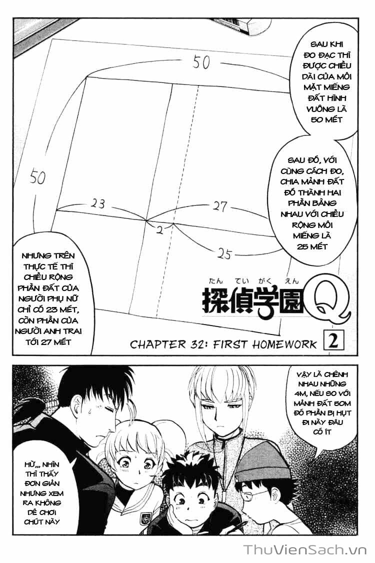 Truyện Tranh Học Viện Thám Tử Q - Detective Academy trang 6