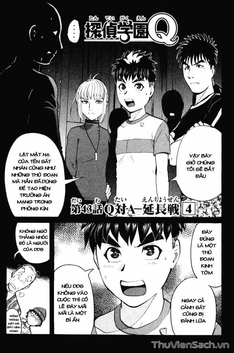 Truyện Tranh Học Viện Thám Tử Q - Detective Academy trang 6