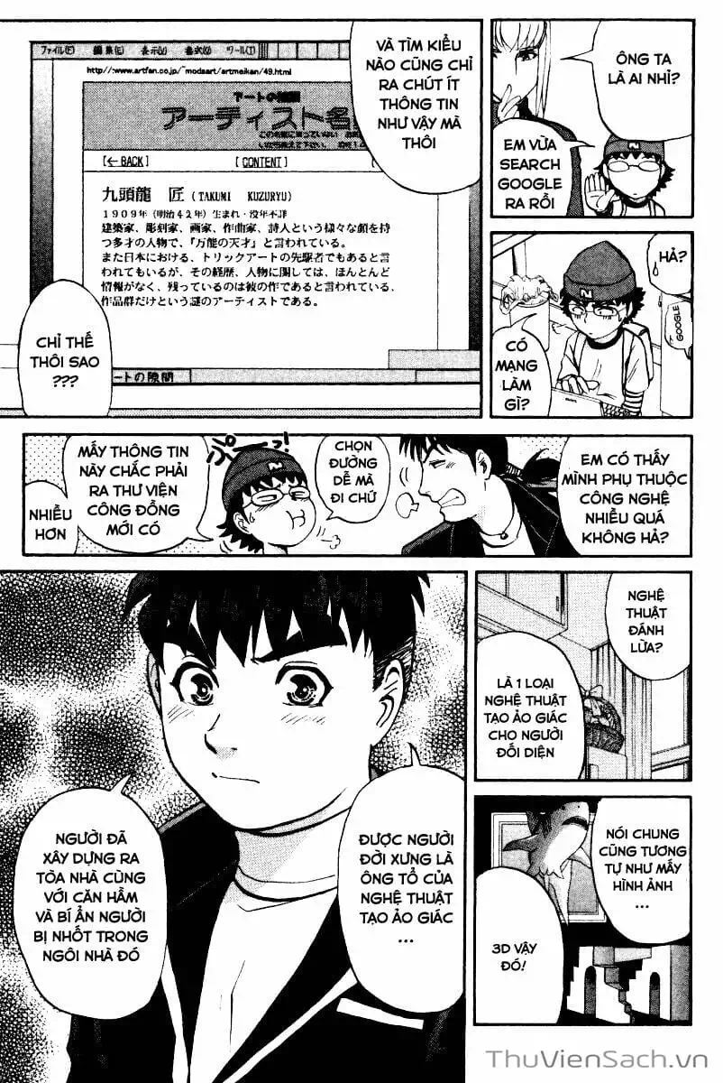 Truyện Tranh Học Viện Thám Tử Q - Detective Academy trang 6