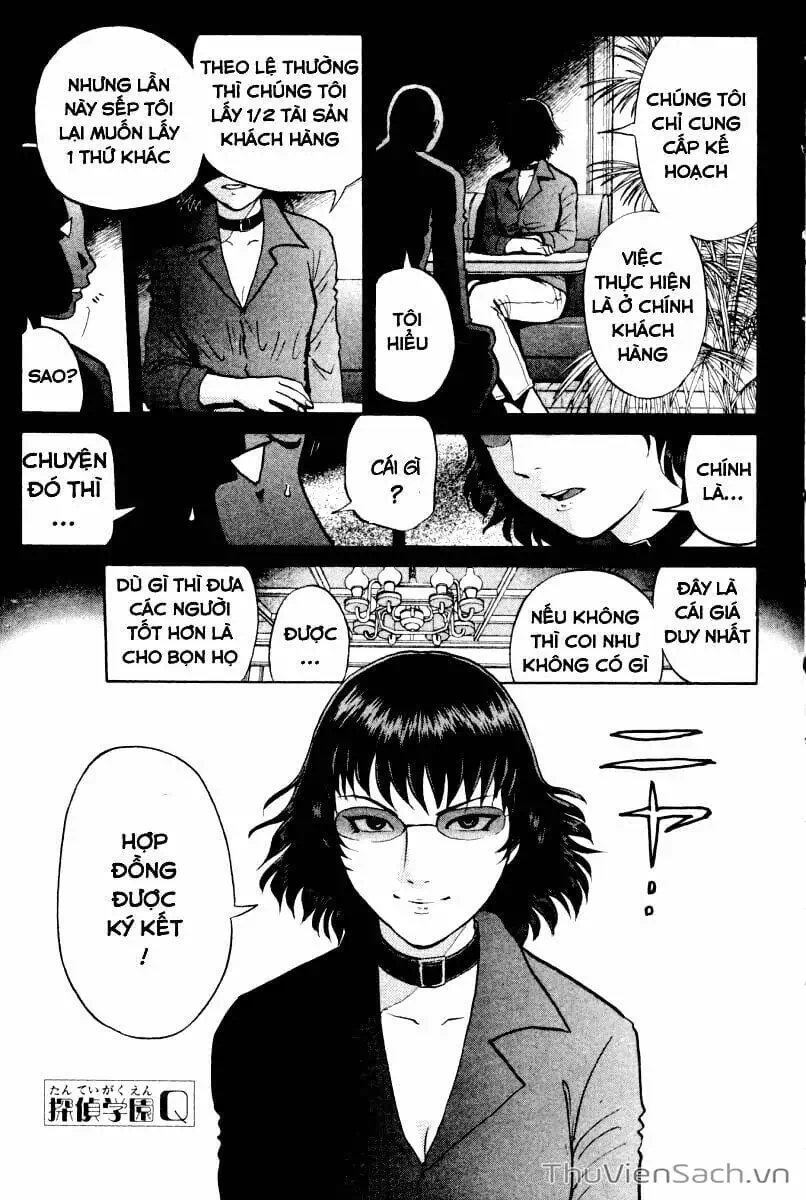 Truyện Tranh Học Viện Thám Tử Q - Detective Academy trang 6