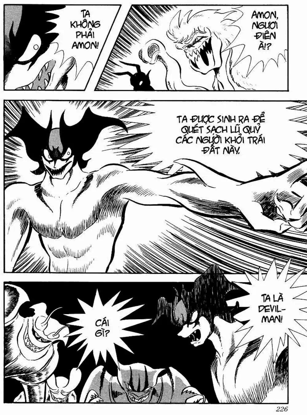 Truyện Tranh Người Quỷ - Devilman trang 4