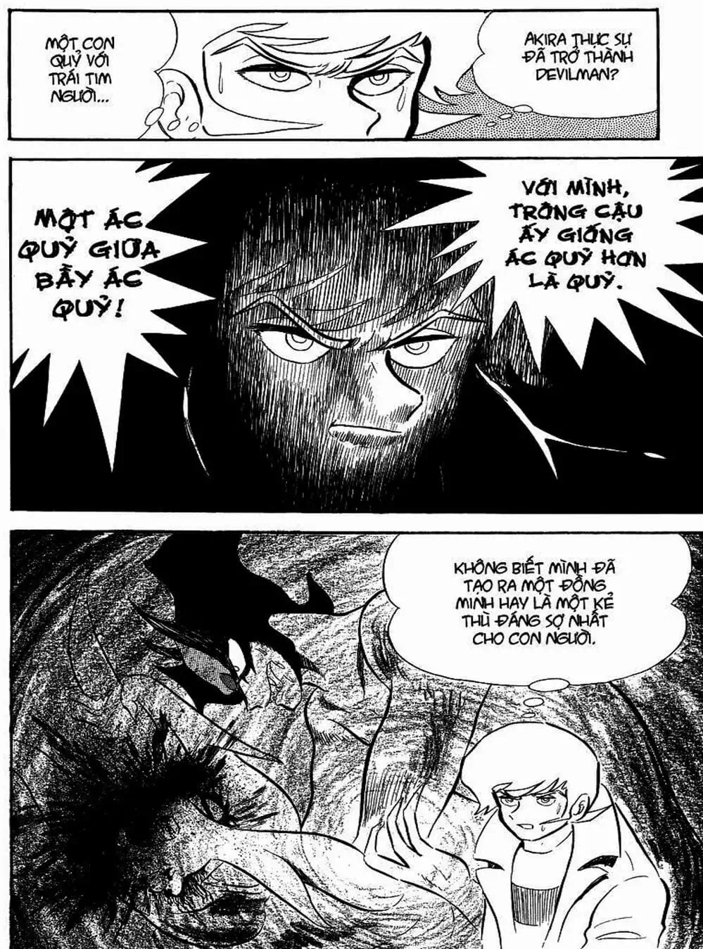 Truyện Tranh Người Quỷ - Devilman trang 4