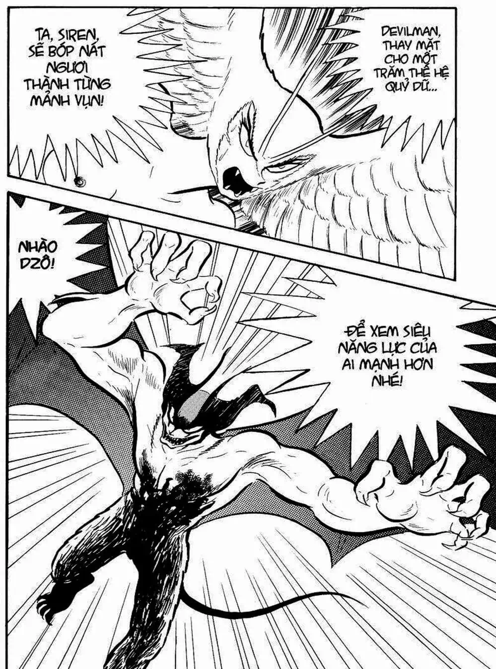 Truyện Tranh Người Quỷ - Devilman trang 4