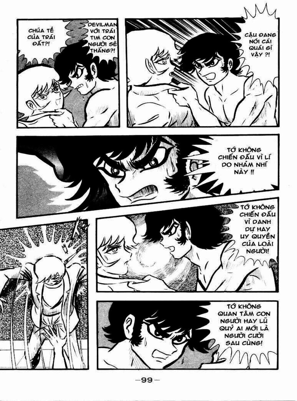 Truyện Tranh Người Quỷ - Devilman trang 4