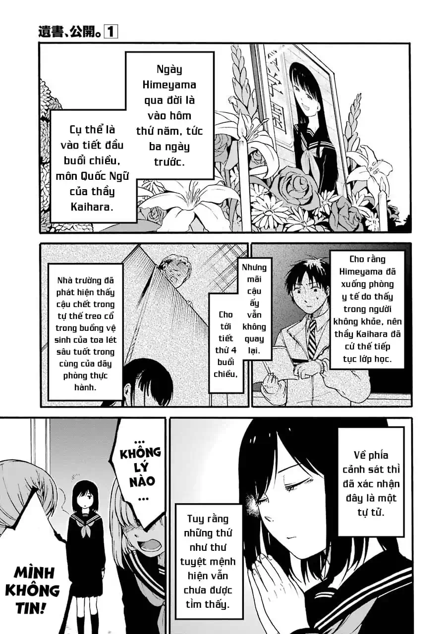 Truyện Tranh Di Thư Trên Bàn - A Message To The Desk trang 6