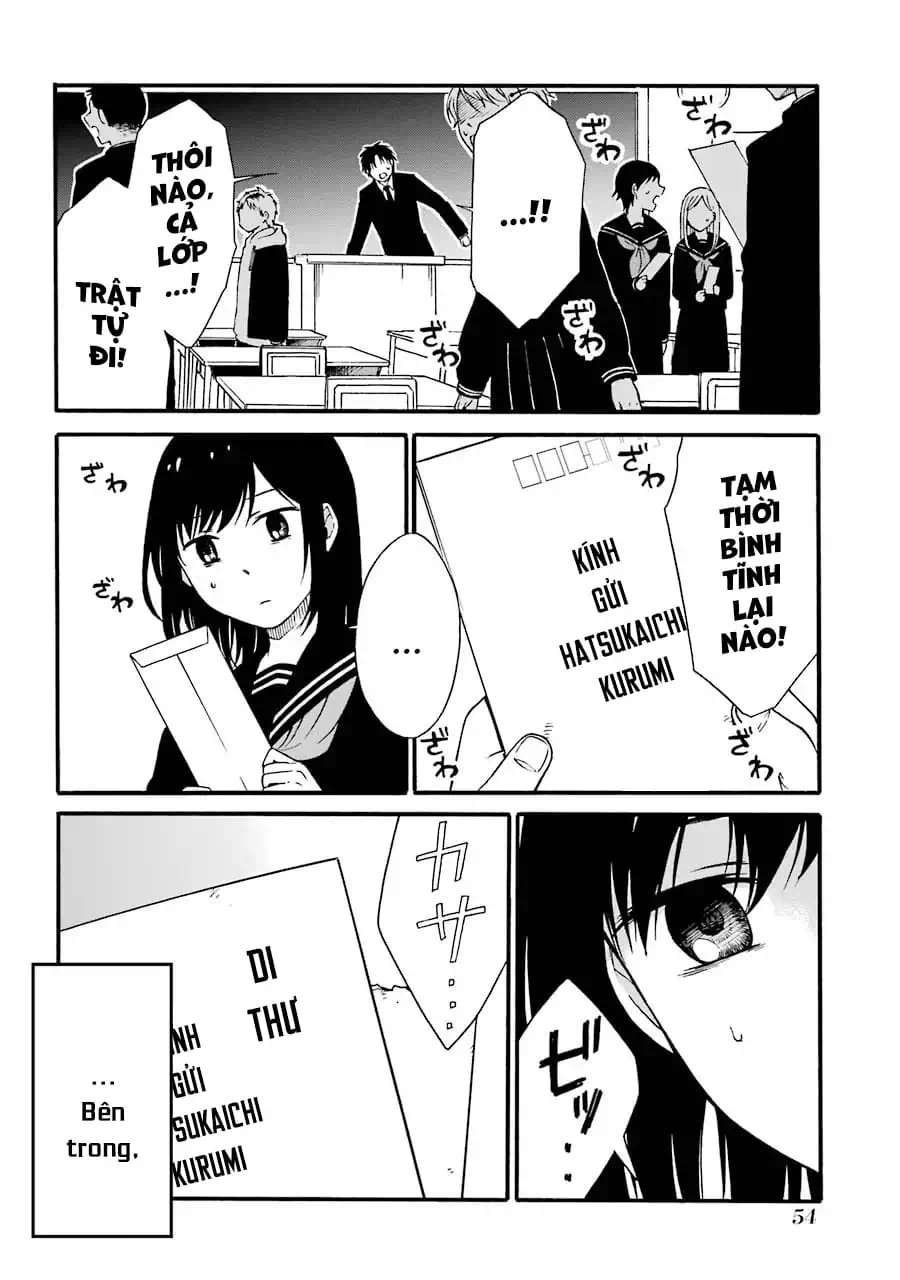 Truyện Tranh Di Thư Trên Bàn - A Message To The Desk trang 6