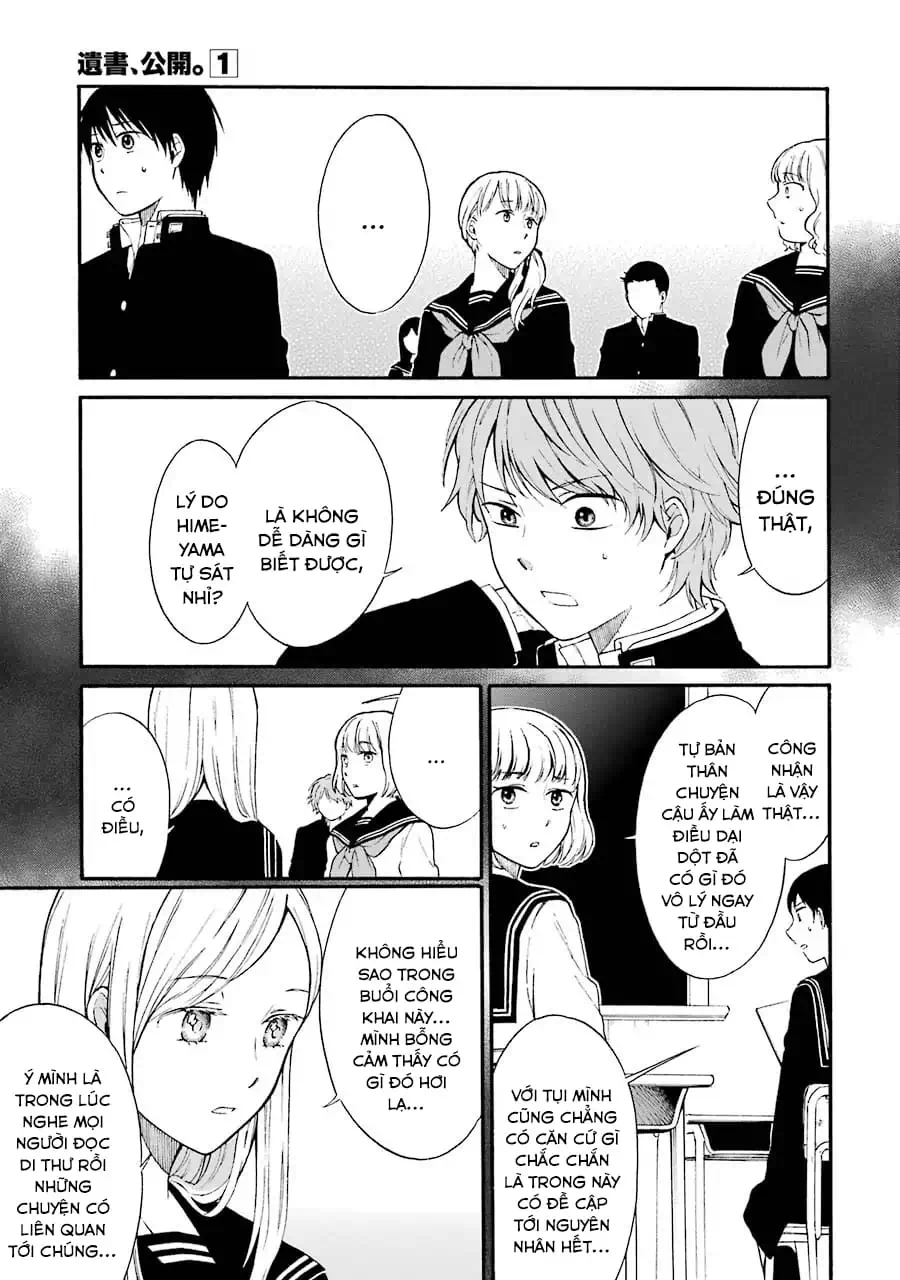 Truyện Tranh Di Thư Trên Bàn - A Message To The Desk trang 6