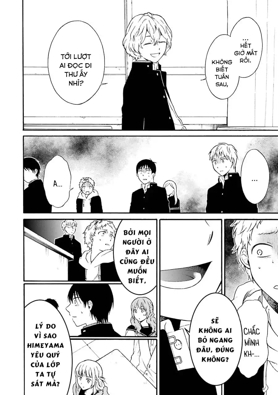 Truyện Tranh Di Thư Trên Bàn - A Message To The Desk trang 6