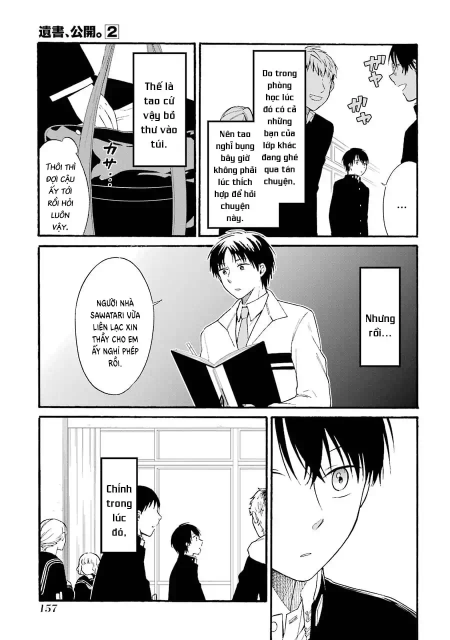 Truyện Tranh Di Thư Trên Bàn - A Message To The Desk trang 6