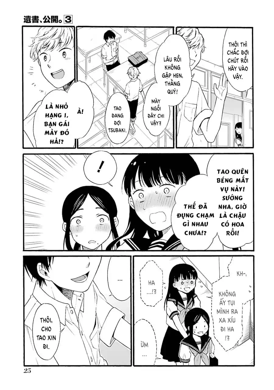 Truyện Tranh Di Thư Trên Bàn - A Message To The Desk trang 6