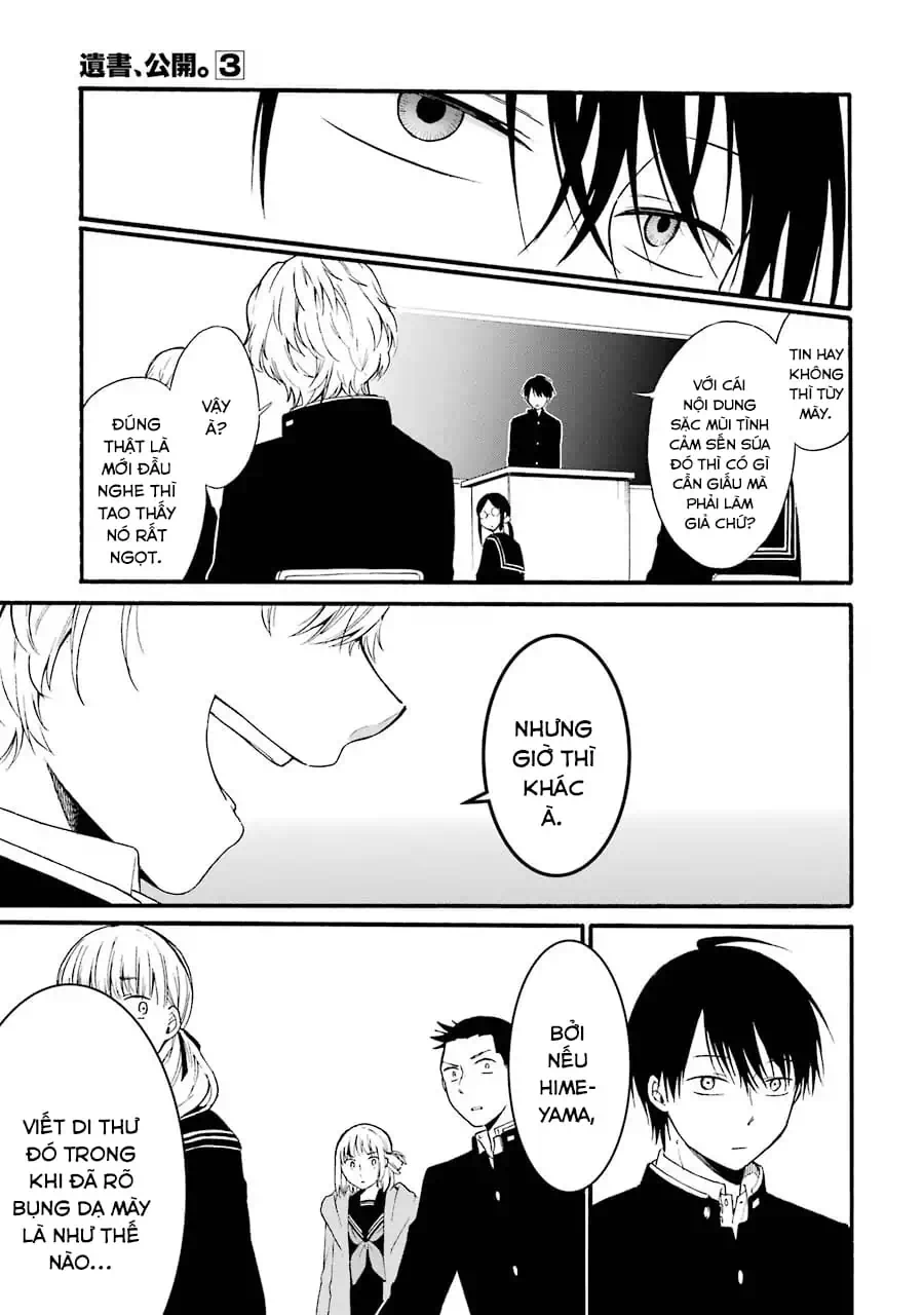 Truyện Tranh Di Thư Trên Bàn - A Message To The Desk trang 6
