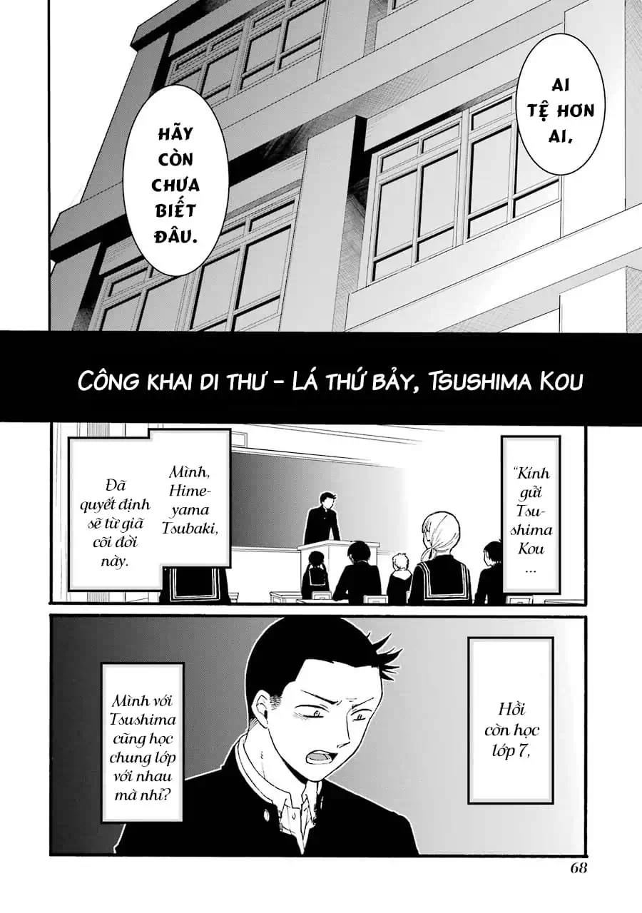 Truyện Tranh Di Thư Trên Bàn - A Message To The Desk trang 6