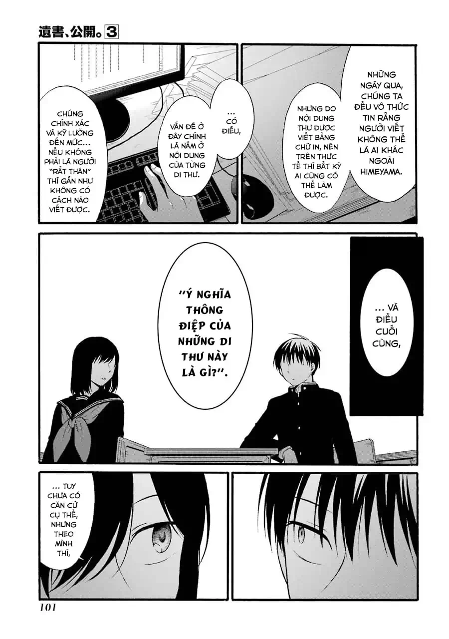 Truyện Tranh Di Thư Trên Bàn - A Message To The Desk trang 6