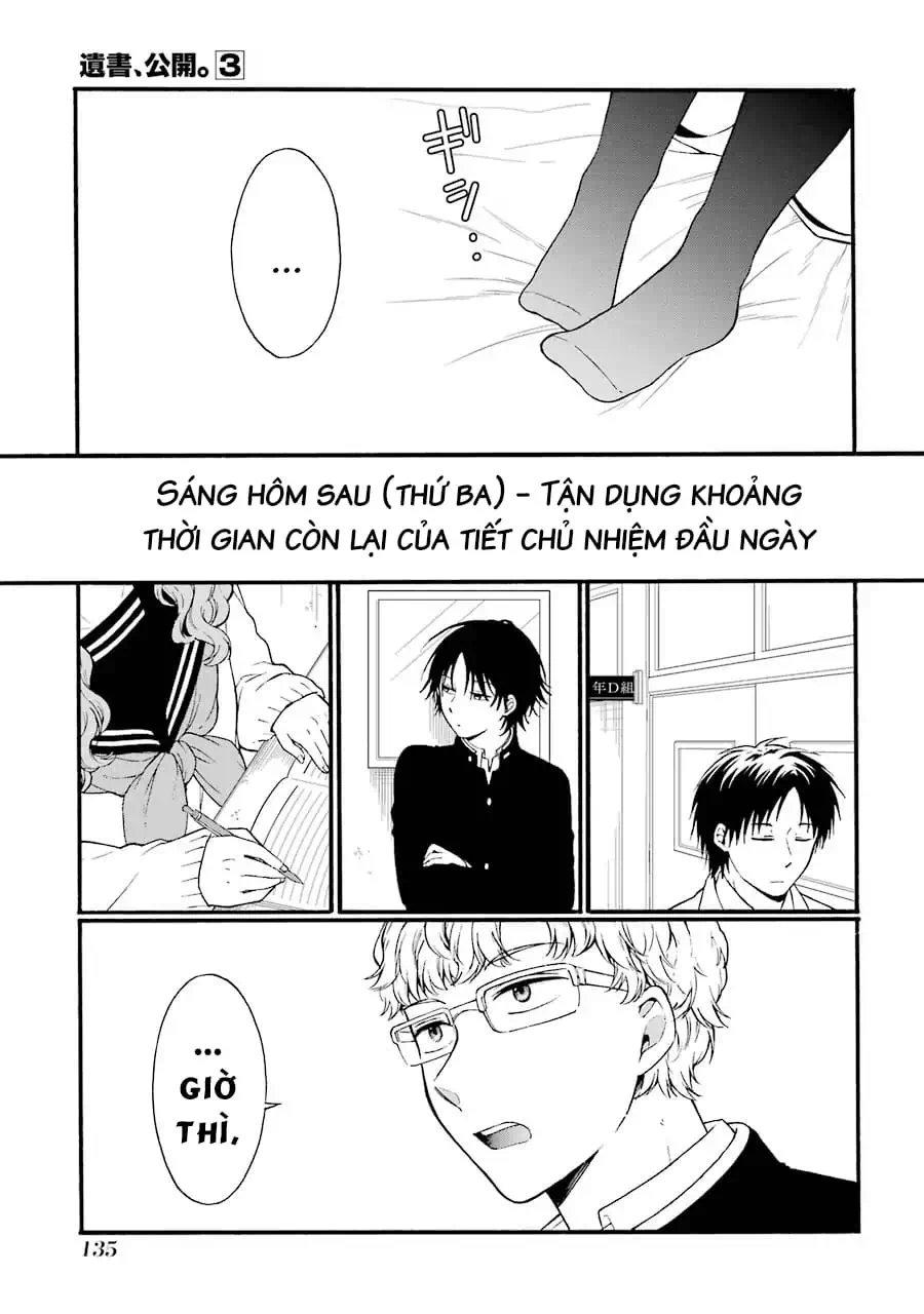 Truyện Tranh Di Thư Trên Bàn - A Message To The Desk trang 6