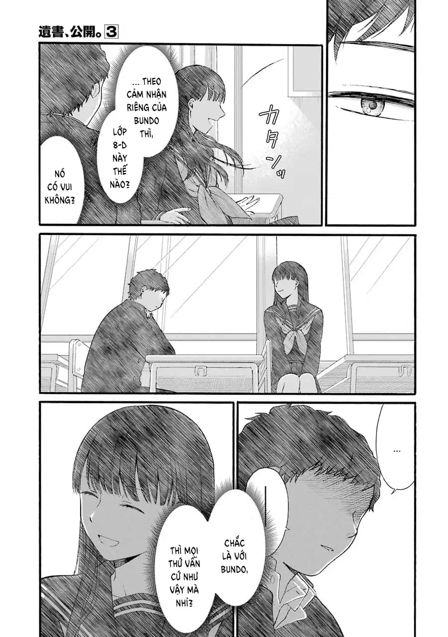 Truyện Tranh Di Thư Trên Bàn - A Message To The Desk trang 6