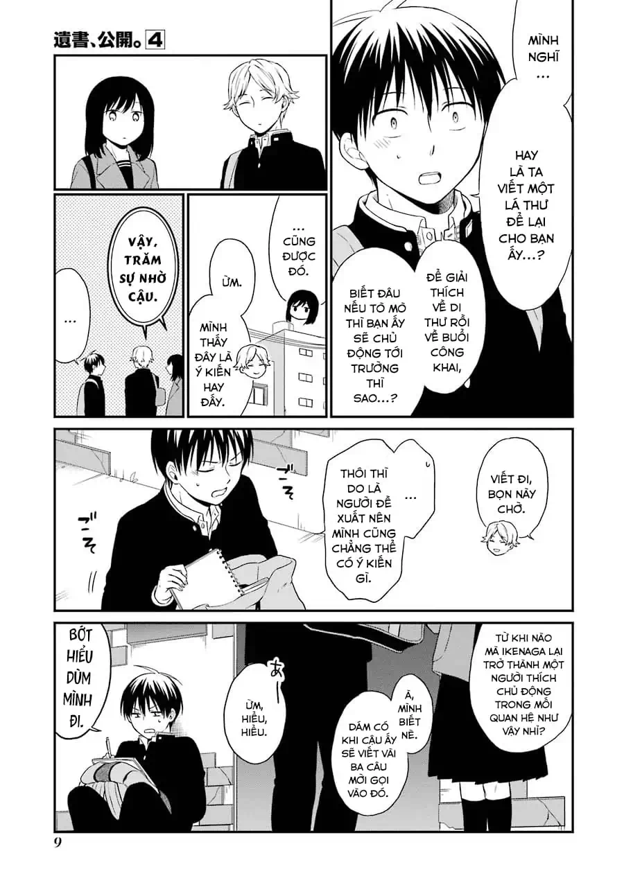 Truyện Tranh Di Thư Trên Bàn - A Message To The Desk trang 6