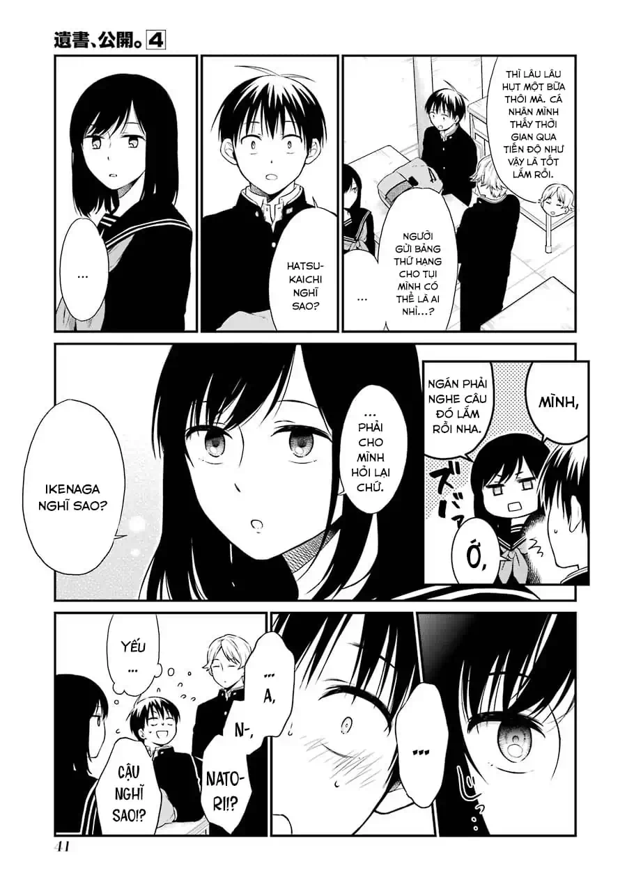 Truyện Tranh Di Thư Trên Bàn - A Message To The Desk trang 6