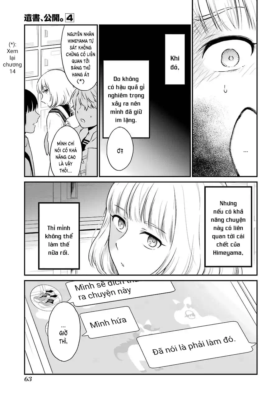 Truyện Tranh Di Thư Trên Bàn - A Message To The Desk trang 6
