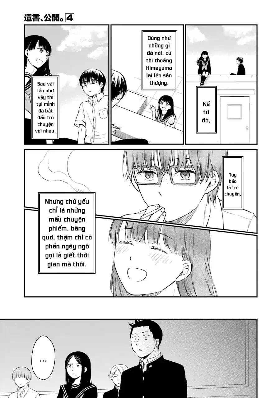 Truyện Tranh Di Thư Trên Bàn - A Message To The Desk trang 6