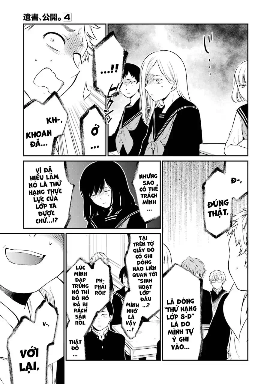 Truyện Tranh Di Thư Trên Bàn - A Message To The Desk trang 6
