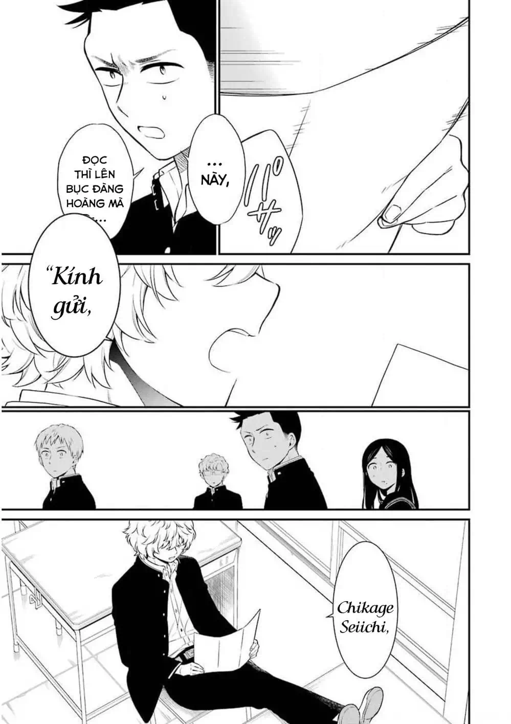 Truyện Tranh Di Thư Trên Bàn - A Message To The Desk trang 6