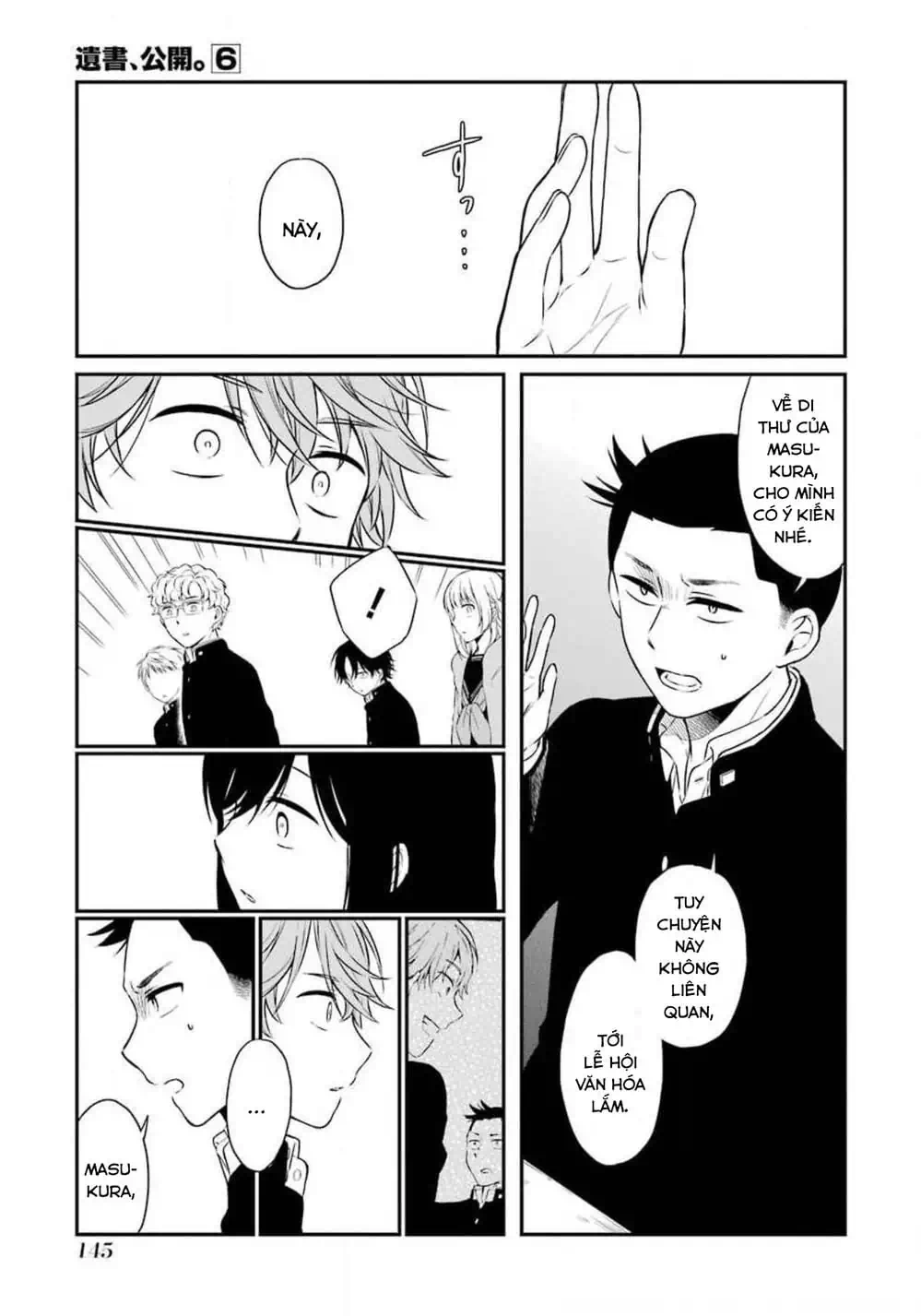 Truyện Tranh Di Thư Trên Bàn - A Message To The Desk trang 6