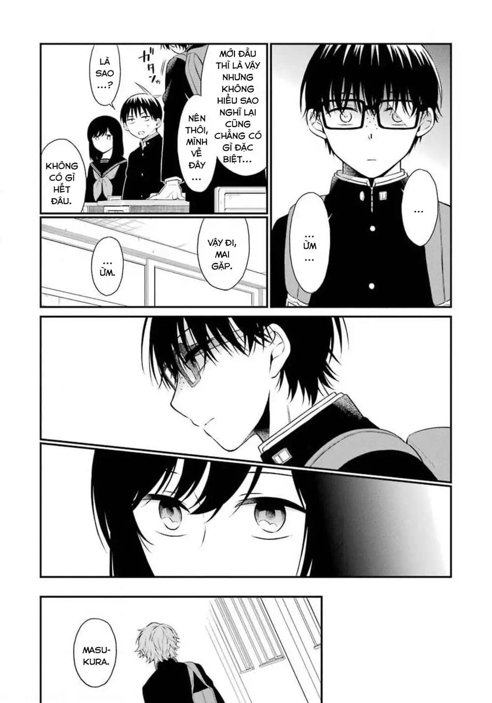 Truyện Tranh Di Thư Trên Bàn - A Message To The Desk trang 6