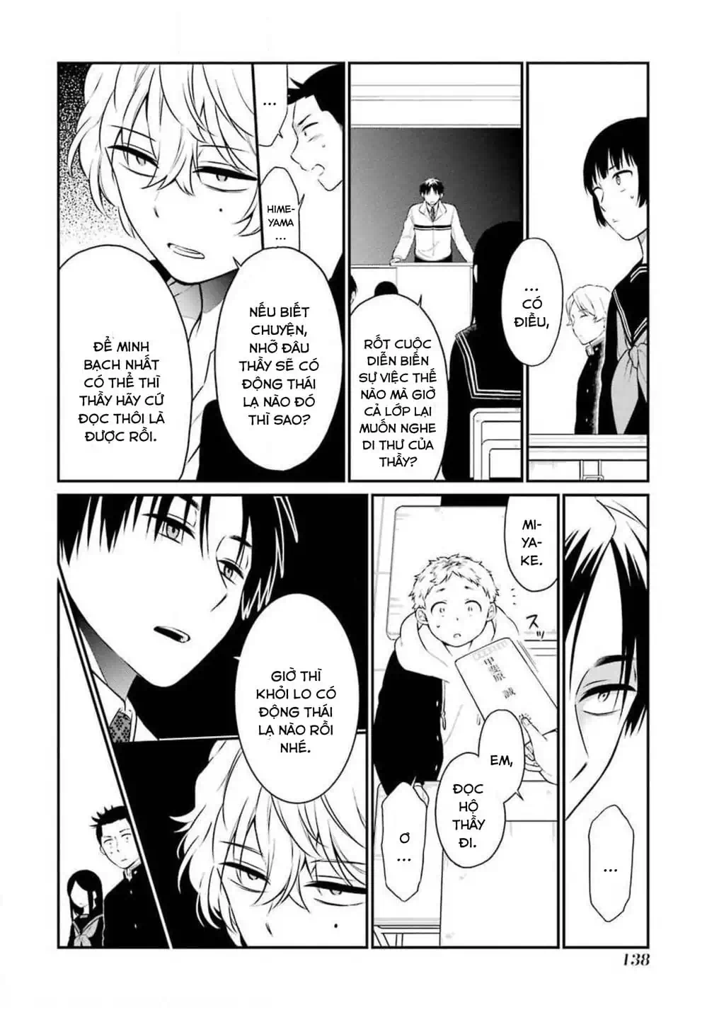 Truyện Tranh Di Thư Trên Bàn - A Message To The Desk trang 6