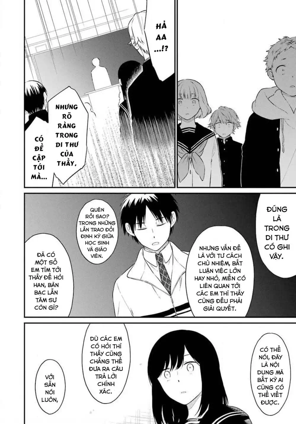 Truyện Tranh Di Thư Trên Bàn - A Message To The Desk trang 6