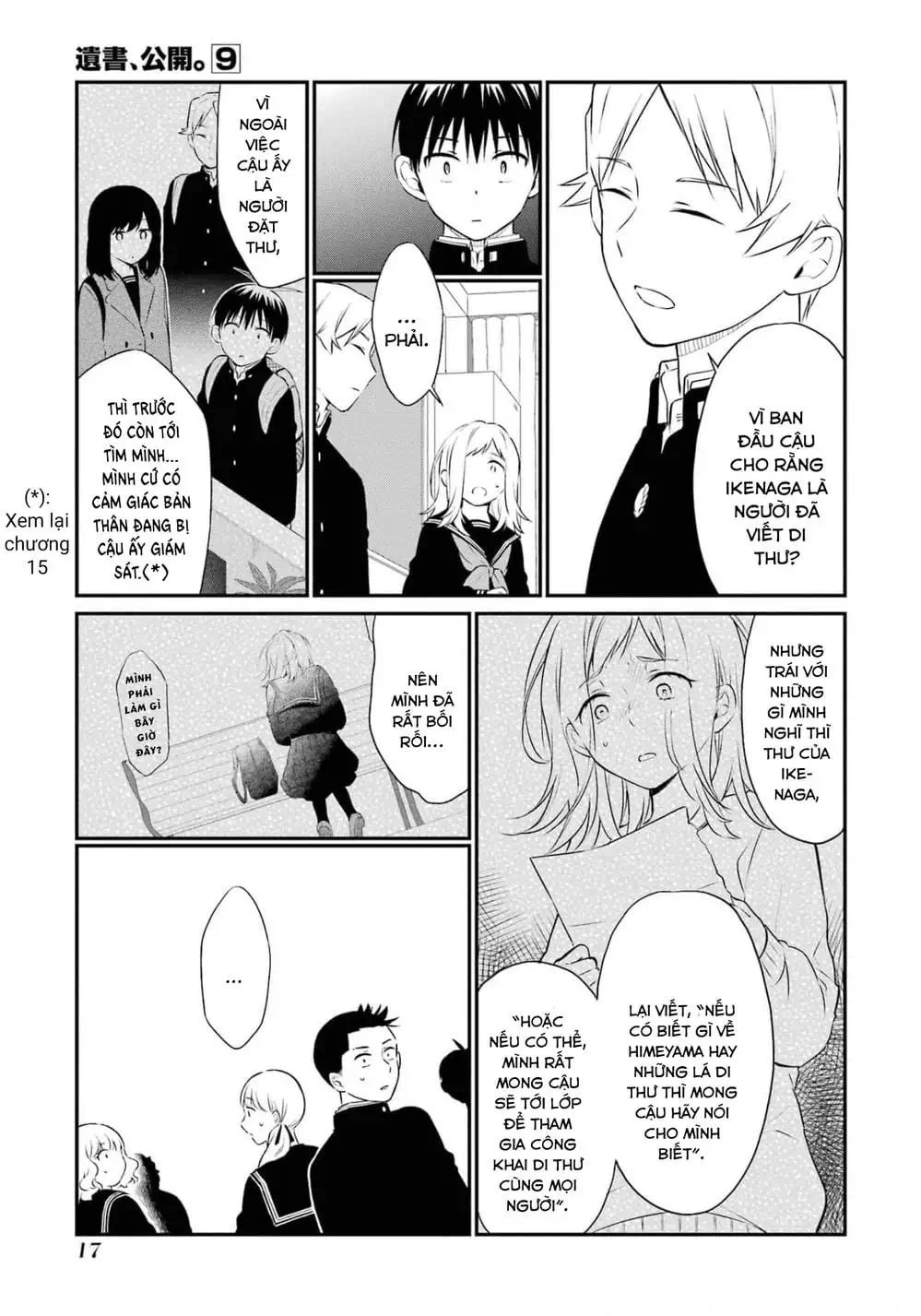 Truyện Tranh Di Thư Trên Bàn - A Message To The Desk trang 6