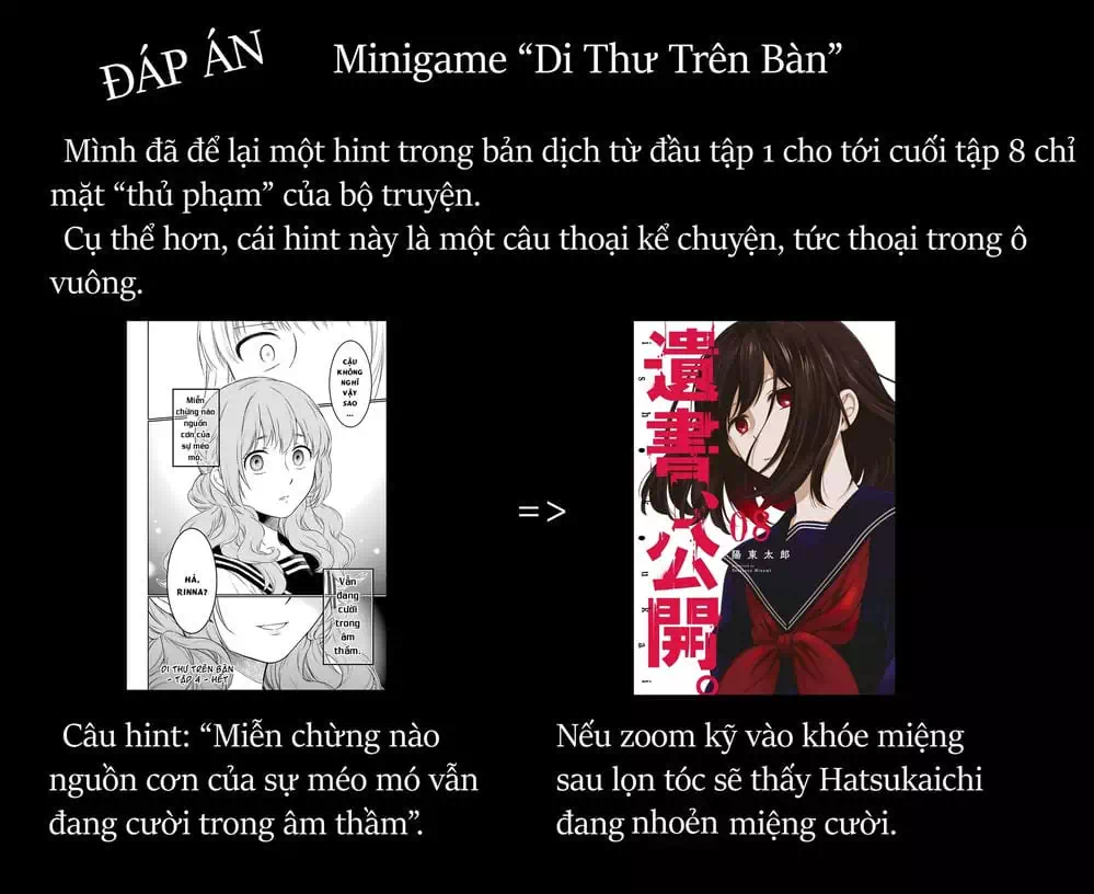 Truyện Tranh Di Thư Trên Bàn - A Message To The Desk trang 6