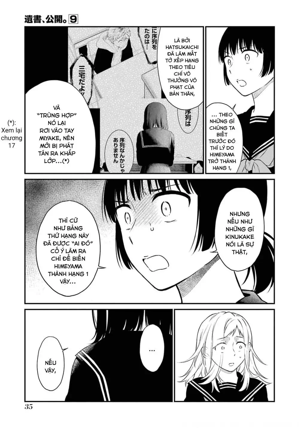 Truyện Tranh Di Thư Trên Bàn - A Message To The Desk trang 6