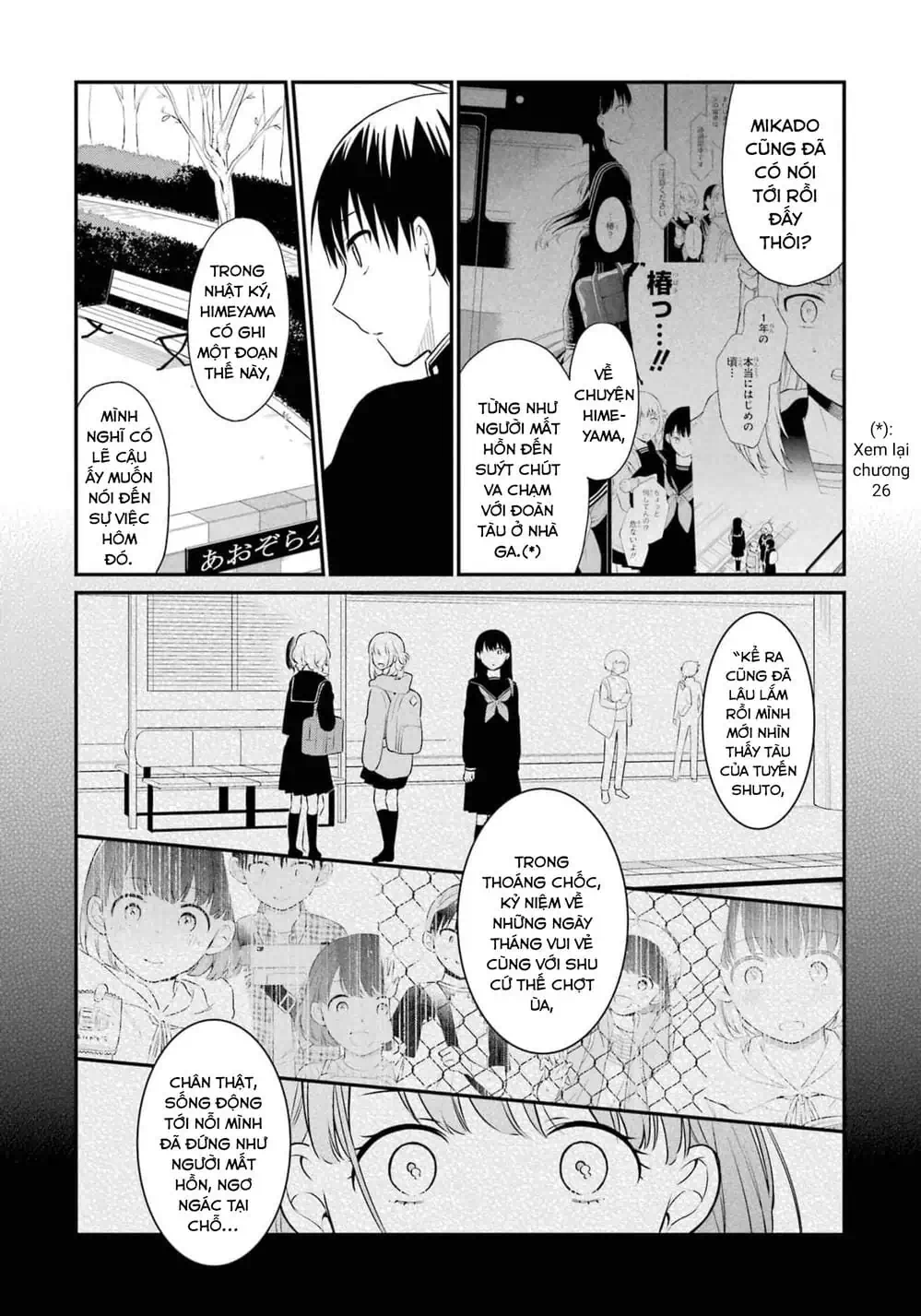 Truyện Tranh Di Thư Trên Bàn - A Message To The Desk trang 6