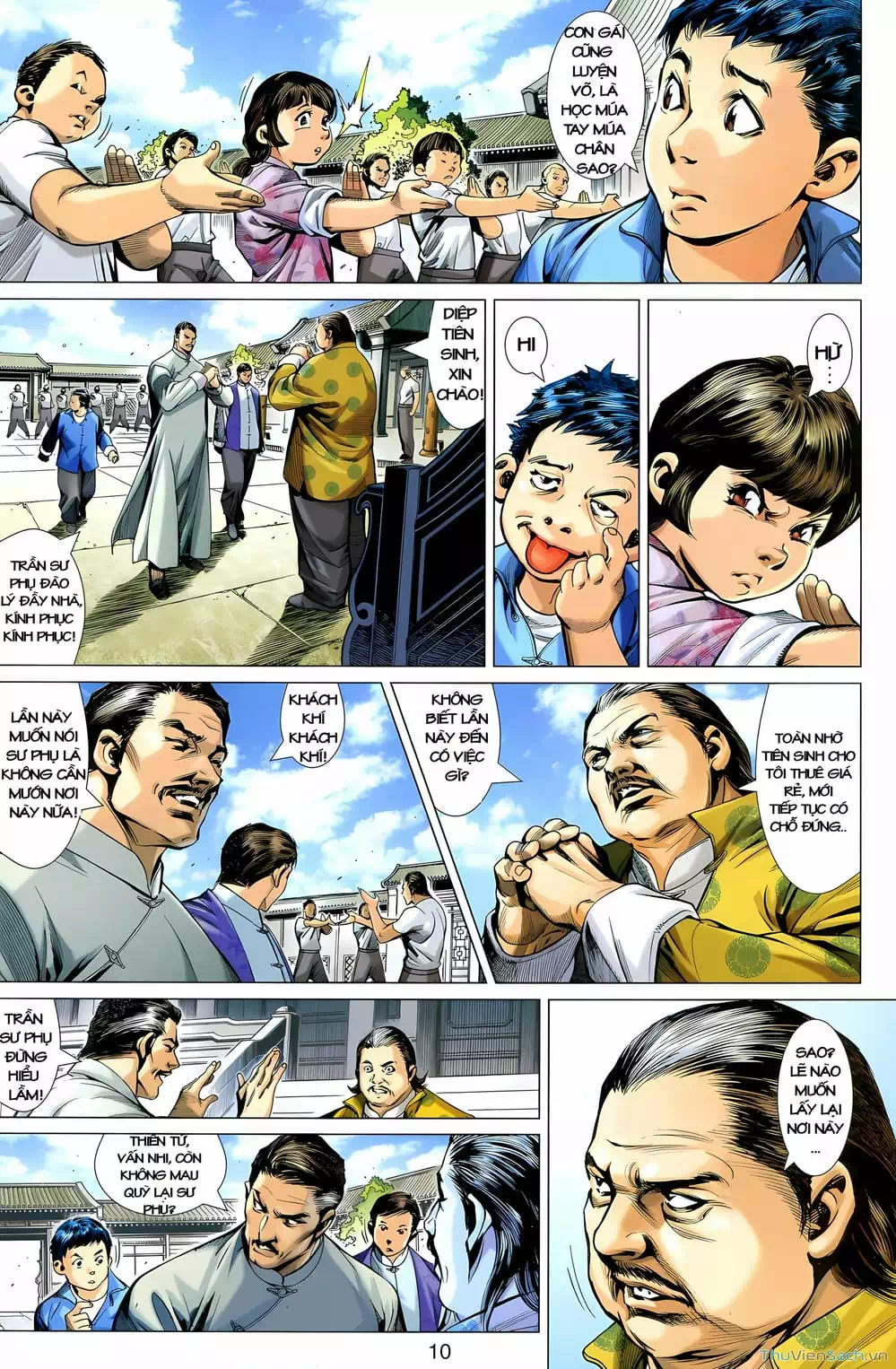 Truyện Tranh Diệp Vấn Tiền Truyện trang 5