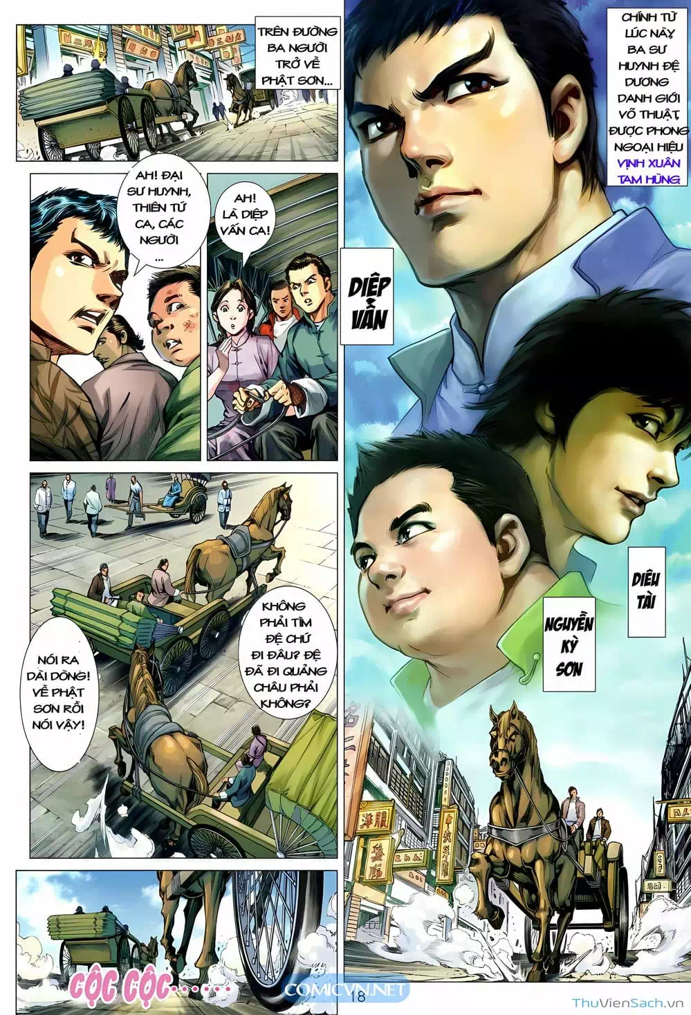 Truyện Tranh Diệp Vấn Tiền Truyện trang 5