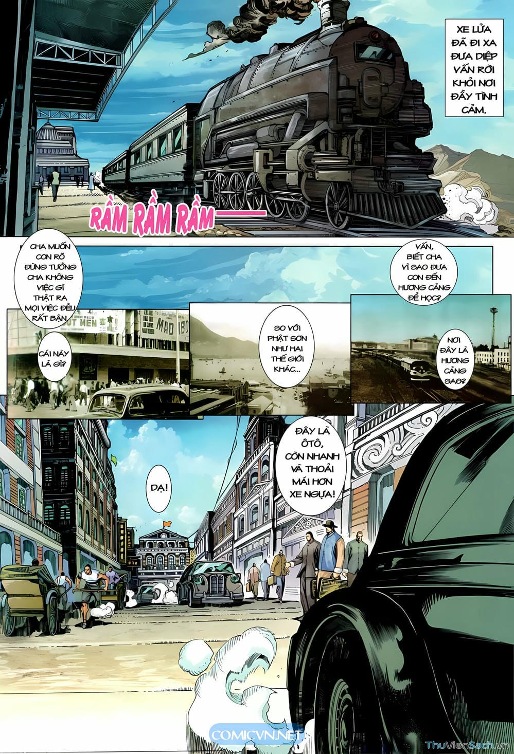 Truyện Tranh Diệp Vấn Tiền Truyện trang 5