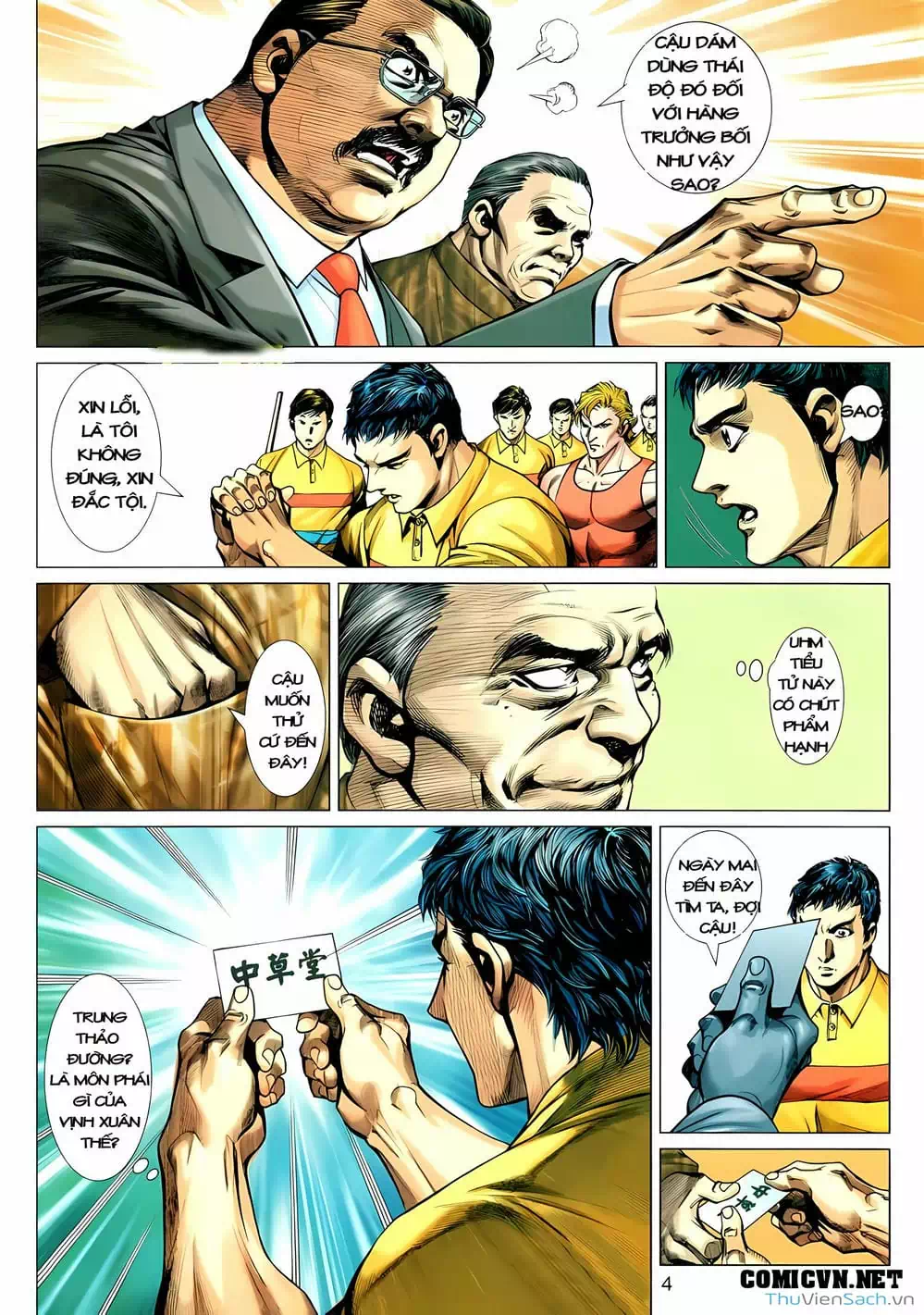 Truyện Tranh Diệp Vấn Tiền Truyện trang 5