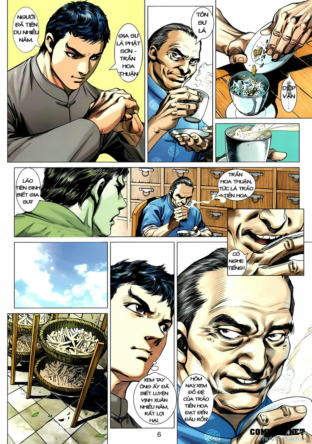 Truyện Tranh Diệp Vấn Tiền Truyện trang 5