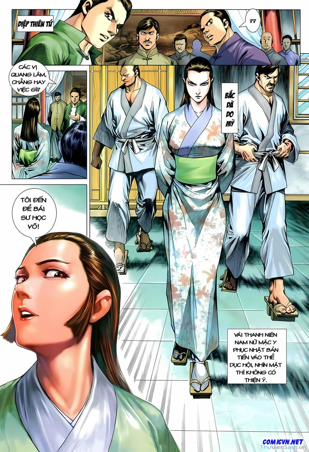 Truyện Tranh Diệp Vấn Tiền Truyện trang 5