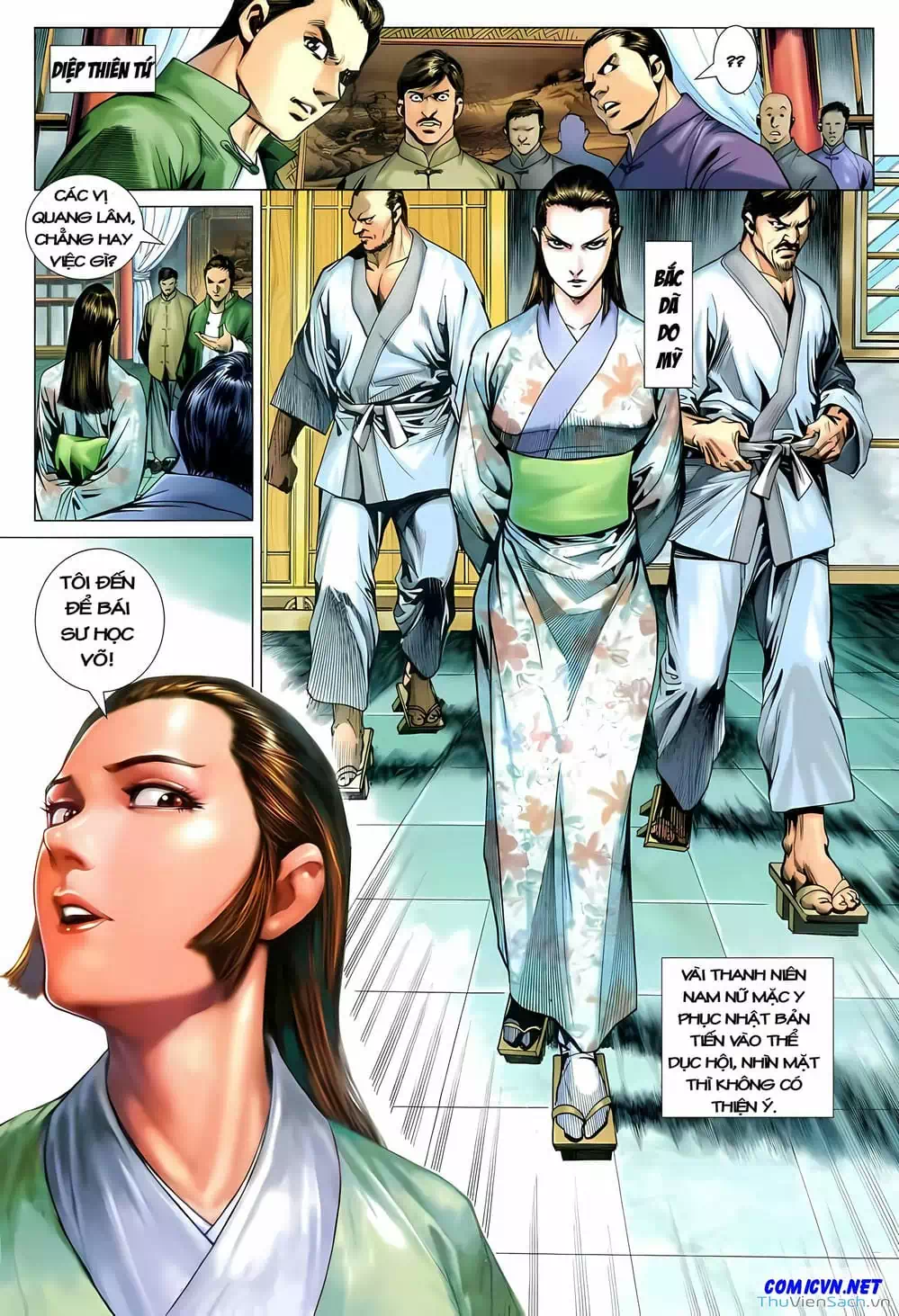 Truyện Tranh Diệp Vấn Tiền Truyện trang 5