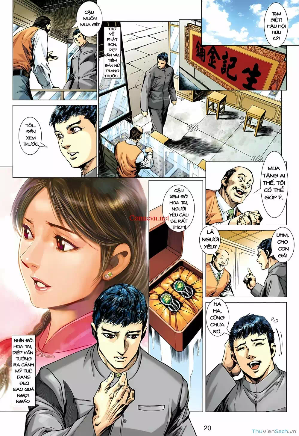 Truyện Tranh Diệp Vấn Tiền Truyện trang 5